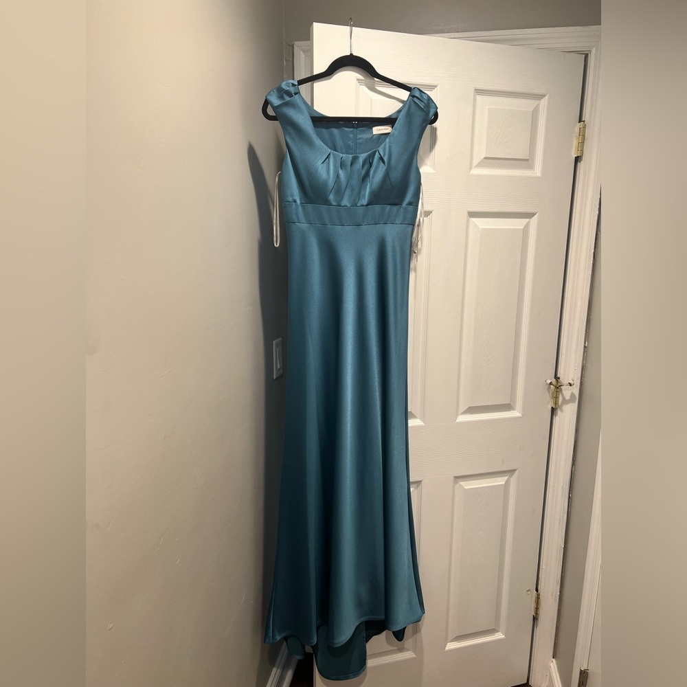 Calvin Klein Teal Gown